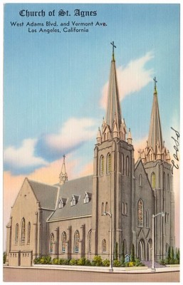 St. Agnes Church Postcard